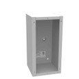 Milbank 6126-SC1-NK 12x6x6 Screw Cover Type 1 UL Listed Steel No Knockouts ANSI 61 Gray Cover With Teardrop Slots Mounting Holes In Back