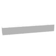 Milbank 6648-GHC1 6x48x6 Hinge Cover Wireway Type 1 UL Listed Steel Knockouts ANSI 61 Gray