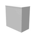 Milbank 363618-SC3R-NK 36x18x36 Screw Cover Type 3R UL Listed Steel No Knockouts ANSI 61 Gray Quad D Knockout For Lock Emboss Mounting Holes In Back