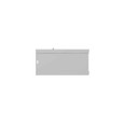 Milbank 44GFL90IS 8.438x4.114X8.438 Wireway Elbow 90 Inside Opening ANSI 61 Gray Steel