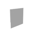 Milbank 2424XSC3R Front Cover Type 3R Non-UL Listed 24X24 Screw Cover ANSI 61 Gray Steel