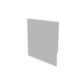 Milbank 2424XSC3R Front Cover Type 3R Non-UL Listed 24X24 Screw Cover ANSI 61 Gray Steel