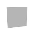Milbank 2424XSC3R Front Cover Type 3R Non-UL Listed 24X24 Screw Cover ANSI 61 Gray Steel