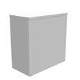Milbank 242412-SC3R 24X12x24 Screw Cover Type 3R UL Listed Steel Knockouts ANSI 61 Gray Quad D Knockout For Lock Emboss Mounting Holes In Back