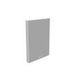Milbank 68XSC3R Front Cover Type 3R Non-UL Listed 6x8 Screw Cover ANSI 61 Gray Steel