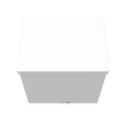 Milbank 886-SC3R-NK 8x6x8 Screw Cover Type 3R UL Listed Steel No Knockouts ANSI 61 Gray Quad D Knockout For Lock Emboss Mounting Holes In Back