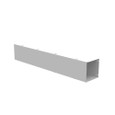 Milbank 8848-GHC1-NK 8x48x8 Hinge Cover Wireway Type 1 UL Listed Steel No Knockouts ANSI 61 Gray