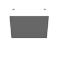 Milbank 664-SC1-NP 6x4X6 Screw Cover Type 1 UL Listed Steel Knockouts No Paint Cover With Teardrop Slots Mounting Holes In Back