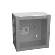 Milbank 664-SC1-NP 6x4X6 Screw Cover Type 1 UL Listed Steel Knockouts No Paint Cover With Teardrop Slots Mounting Holes In Back
