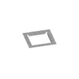 Milbank 66GF-NP Wireway End Flange Type 1 6x6 Screw Cover No Paint Steel