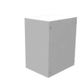Milbank 8106-SC1-NK 10x6x8 Screw Cover Type 1 UL Listed Steel No Knockouts ANSI 61 Gray Cover With Teardrop Slots Mounting Holes In Back