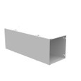 Milbank 8824-GHC1-NK 8x24X8 Hinge Cover Wireway Type 1 UL Listed Steel No Knockouts ANSI 61 Gray
