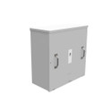 Milbank CT242411-SC 24x24x11 Painted Steel Single Front Lift Off Screw Cover Hasp Rack Provision