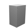 Milbank 8126-SC1-NK-NP 12x6x8 Screw Cover Type 1 Steel No Knockouts No Paint Cover With Teardrop Holes Mounting Holes In Back