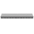 Milbank BC638 800 Ampere 3 Phase 600 Volt 86in-15in-6in Painted Steel Lift Off Screw Front 2 Lugs Per Landing - 4-600kcmil 4 Lugs Per Landing - 1/0-250kcmil 42k Ampere Interrupting Capacity
