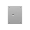 Milbank 8106-SC1-NP 10x6x8 Screw Cover Type 1 UL Listed Steel Knockouts No Paint Cover With Teardrop Slots Mounting Holes In Back
