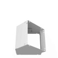 Milbank 88L45C-NP 8x8 Wireway Elbow 45 Corner No Paint Steel