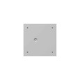 Milbank 886-HC1 8x6x8 Hinge Cover Type 1 UL Listed Steel Knockouts ANSI 61 Gray Flush Pull Ring Formed Hinges Mounting Holes In Back