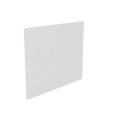Milbank A-3630SBP Back Panel Non UL Listed 36x30 Small Hinge Cover White Steel