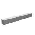 Milbank 6660-GSC3R-NK-NP 6x60x6 Screw Cover Wireway Type 3R UL Listed Steel No Knockouts No Paint Quad D Knockout For Lock Emboss Mounting Holes In Back