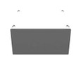 Milbank 884-SC1-NP 8x4X8 Screw Cover Type 1 UL Listed Steel Knockouts No Paint Cover With Teardrop Slots Mounting Holes In Back