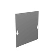 Milbank 66XSC1-NP Front Cover Type 1 6x6 Screw Cover No Paint Steel