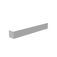 Milbank 8860-GSC3R 8x60x8 Screw Cover Wireway Type 3R UL Listed Steel Knockouts ANSI 61 Gray Quad D Knockout For Lock
