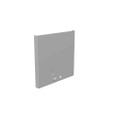 Milbank 66XSC3R Front Cover Type 3R Non-UL Listed 6x6 Screw Cover ANSI 61 Gray Steel