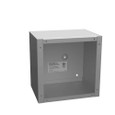 Milbank 886-SC1-NK-NP 8x6x8 Screw Cover Type 1 UL Listed Steel No Knockouts No Paint Cover With Teardrop Slots Mounting Holes In Back