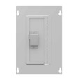 Milbank 812TSC Surface Mount Cover Type 1 8x12 Screw Cover ANSI 61 Gray Steel Hinged Door Key Locking Slam Latch