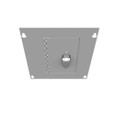 Milbank 812TSC Surface Mount Cover Type 1 8x12 Screw Cover ANSI 61 Gray Steel Hinged Door Key Locking Slam Latch