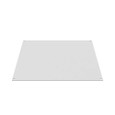 Milbank A-1616SBP Back Panel Non UL Listed 16x16 Small Hinge Cover White Steel