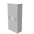 Milbank CT244811-SC 24x48x11 Painted Steel Single Front Lift Off Screw Cover Hasp Rack Provision