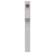 Milbank MPRVD-BLANK-78 4 Terminal Ring Type Plain Top 2 Main Breaker Provision Double Pedestal Direct Bury