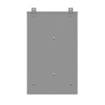 Milbank M400-PAR-UG 4 Terminal Ringless Plain Top 1-200 Ampere Main Breaker
