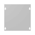 Milbank 88XSC1 Front Cover Type 1 8x8 Screw Cover ANSI 61 Gray Steel