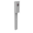 Milbank MPAP-200-MBLC-80 4 Terminal Ring Type Plain Top 1-200 Ampere Main Breaker 8 Branch Circuit Double Pedestal Direct Bury