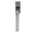 Milbank MPAP-200-MBLC-80 4 Terminal Ring Type Plain Top 1-200 Ampere Main Breaker 8 Branch Circuit Double Pedestal Direct Bury