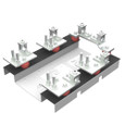 Milbank K4903 Ct Mounting Rack 400 Ampere 1phase 50k Ampere Interrupting Capacity One 4-600kcmil Or Two 1-250kcmil EUSERC