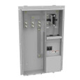 Milbank M400-UG-APS-F 4 Terminal Ring Type Plain Top 1-200 Ampere Main Breaker 4 Branch Circuit Flush Mount