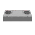 Milbank U1252-X-K3-IL 4 Terminal Ringless Large Closing Plate 2 Position Single Connector 4-600kcmil 7-16 In Knockouts Lock Provision
