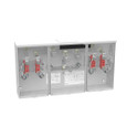 Milbank U1252-X-K3-IL 4 Terminal Ringless Large Closing Plate 2 Position Single Connector 4-600kcmil 7-16 In Knockouts Lock Provision