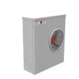 Milbank U2671-O 4 Terminal Ringless Plain Top Side Bussed External Hex