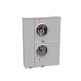 Milbank U2862-X 4 Terminal Ringless Large Closing Plate 2 Position 2-200 Ampere Main Breaker Provision