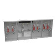 Milbank U1253-X-K1-CAPL 4 Terminal Ringless Large Closing Plate 3 Position Single Connector 6-350kcmil Carolina Power And Light