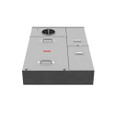 Milbank M401-UG-BS 4 Terminal Ring Type Plain Top 1-400 Ampere Main Breaker Link Bypass