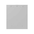 Milbank U2865-X 4 Terminal Ringless Large Closing Plate 5 Position 5-200 Ampere Main Breaker Provision