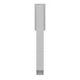 Milbank MPRV-100-MBLC-80 4 Terminal Ring Type Plain Top 1-100 Ampere Main Breaker 8 Branch Circuit Single Pedestal Direct Bury