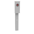 Milbank MPRV-100-MBLC-80 4 Terminal Ring Type Plain Top 1-100 Ampere Main Breaker 8 Branch Circuit Single Pedestal Direct Bury