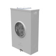 Milbank U1211-RXL 4 Terminal Ringless Large Hub Open Adapter To Small Closing Plate Lever Bypass
